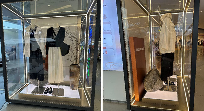 商场可移动大型亚克力展示柜